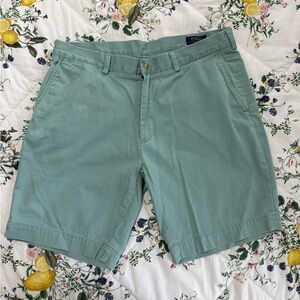 Polo Ralph Lauren Men's Classic Fit Chino Shorts. Size 36 Waist. Sea foam Blue